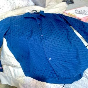 Perry Ellis Long Sleeve Dress Shirt